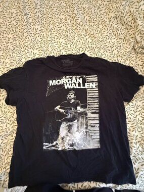 Morgan Wallen Black Photo Tee — XL